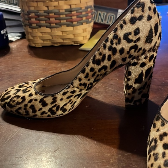 Sam Edelman leopard print heels, 9m - Picture 6 of 15